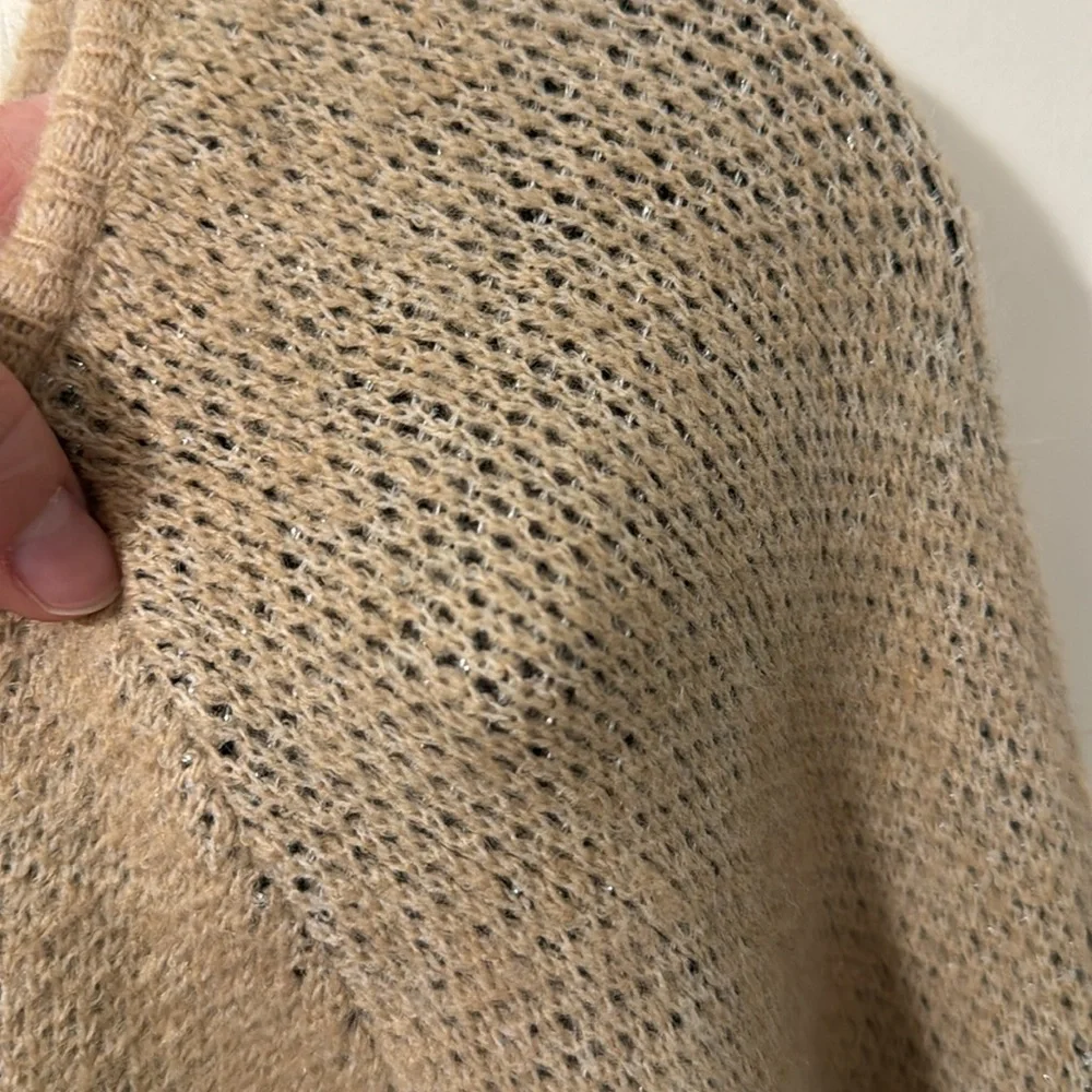 Adora new with tags tan and cheetah sweater - Picture 11 of 13